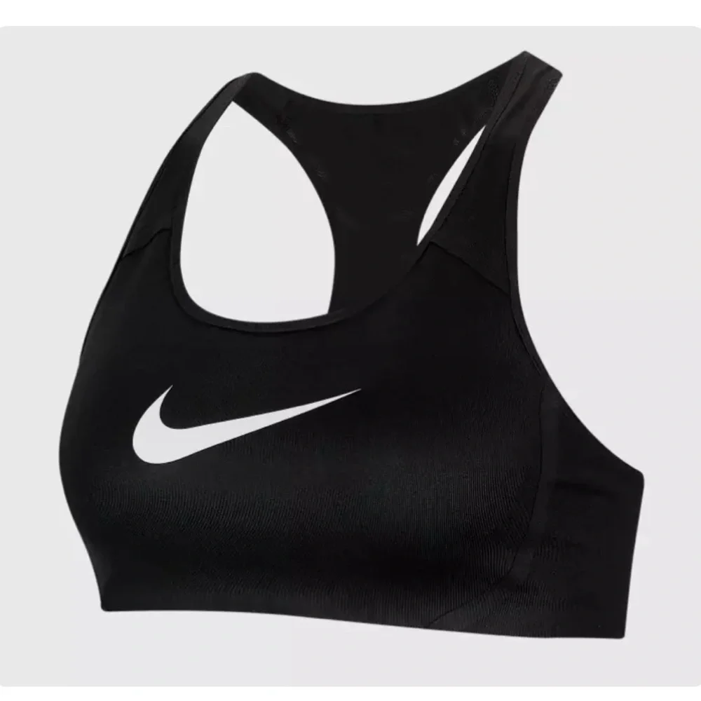 🆕 Nike Womens Victory Shape Black/White High Support Sports Bra - Picture 4 of 16
